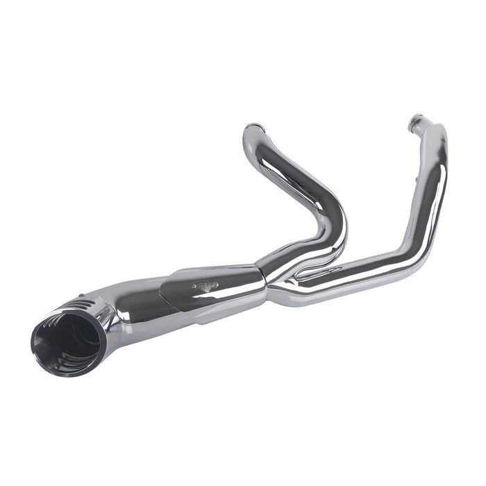 Head Turning Loud Sound 2 into 1 Exhaust Pipes for Harley Davidson 1995-2016 Motorcycles Full Exhaust System Chrome