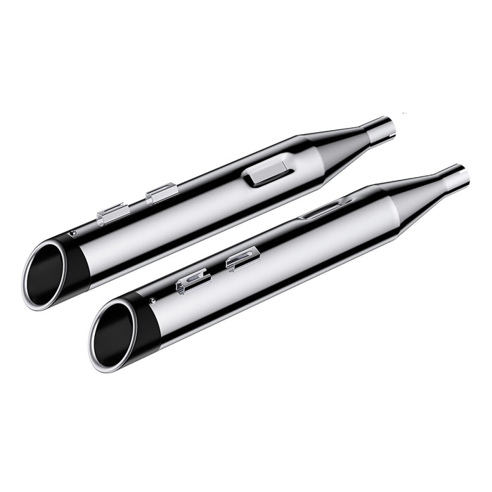 4.5” Slip On Mufflers Exhaust for Harley Touring 1995-2016 Black