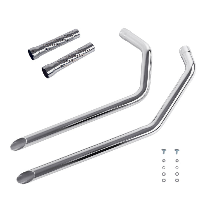 Iron Growl Loud 1.75'' Drag Pipes for 1957-1985 Harley Sportster Exhaust System  Pre Order