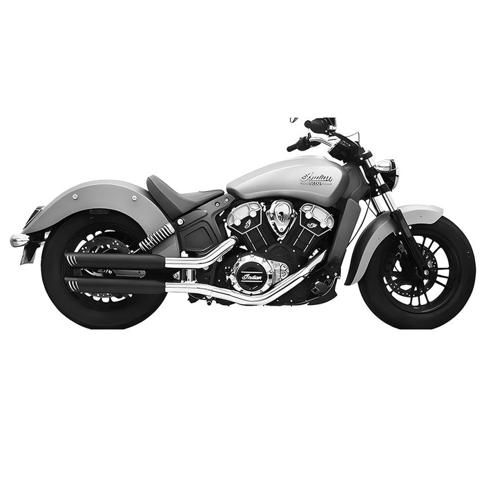 3'' Slip-on Exhaust for 2015-up Indian Scout, Scout Bobber, Scout Sixty