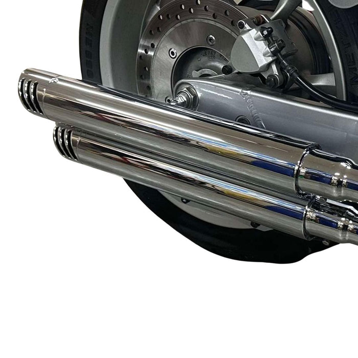 3.0'' Slip on Mufflers for Honda Sabre, Stateline, Interstate & Honda Fury Exhaust 2010-2024